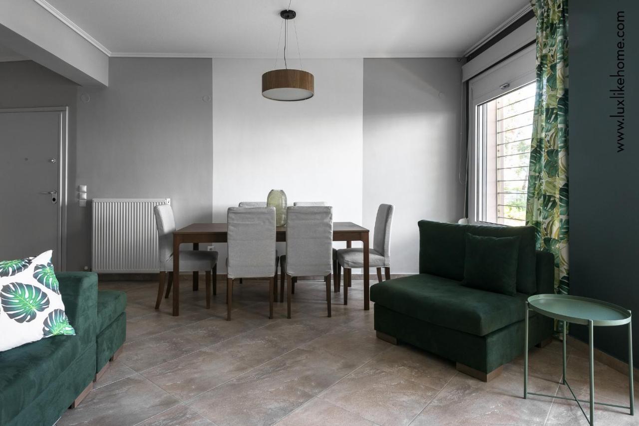 #Luxlikehome - Mediterranee Beachfront Summer House Kalyves Polygyrou Zewnętrze zdjęcie