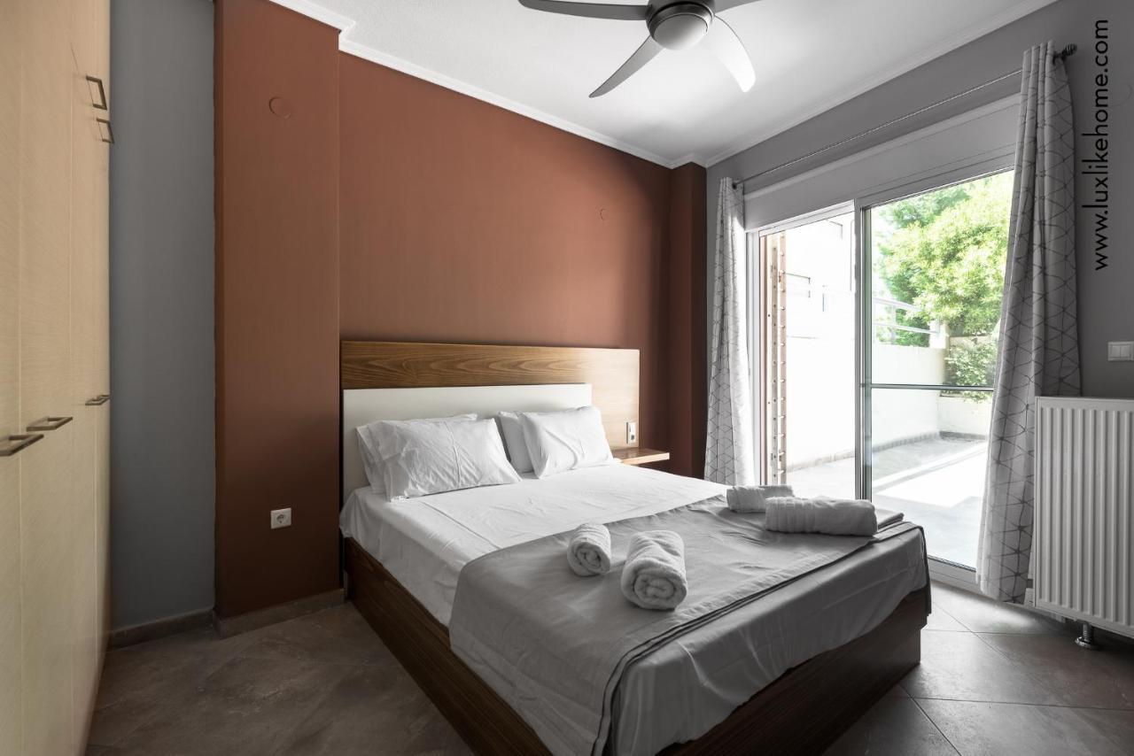 #Luxlikehome - Mediterranee Beachfront Summer House Kalyves Polygyrou Zewnętrze zdjęcie